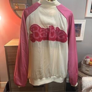 Barbie x Zara Reversible Satin-effect Bomber Jacket NWT XL